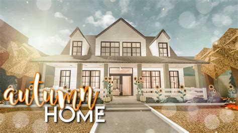 1 is for you Taking a break from the holiday theme, this update is all about strengthening family bonds. . Fall houses in bloxburg